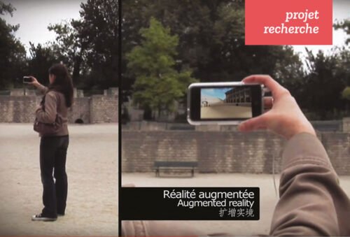 <h5>« Terra Numerica »</h5><h6>Visite augmentée sur mobile du patrimoine culturel dans la ville</h6>